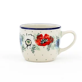 Kubek ceramiczny C91 0,17l <br> 2511X Polskie kwiaty